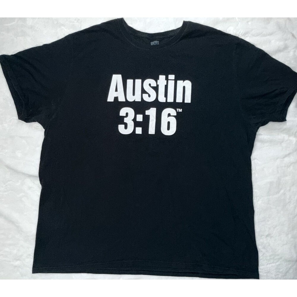 Stone Cold Steve Austin T-shirt 3:16 Men's 3X Black